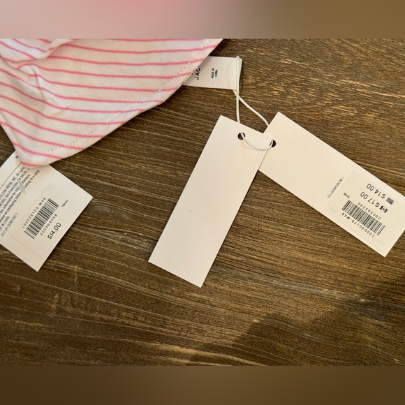 NWT Janie and Jack Baby Girl Set of Bibs (2) Embroidered Baby Gift Baby Shower - Picture 2 of 2